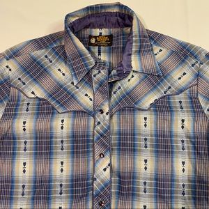 Vintage Kenny Rogers Western Collection Women’s Snap Button Shirt